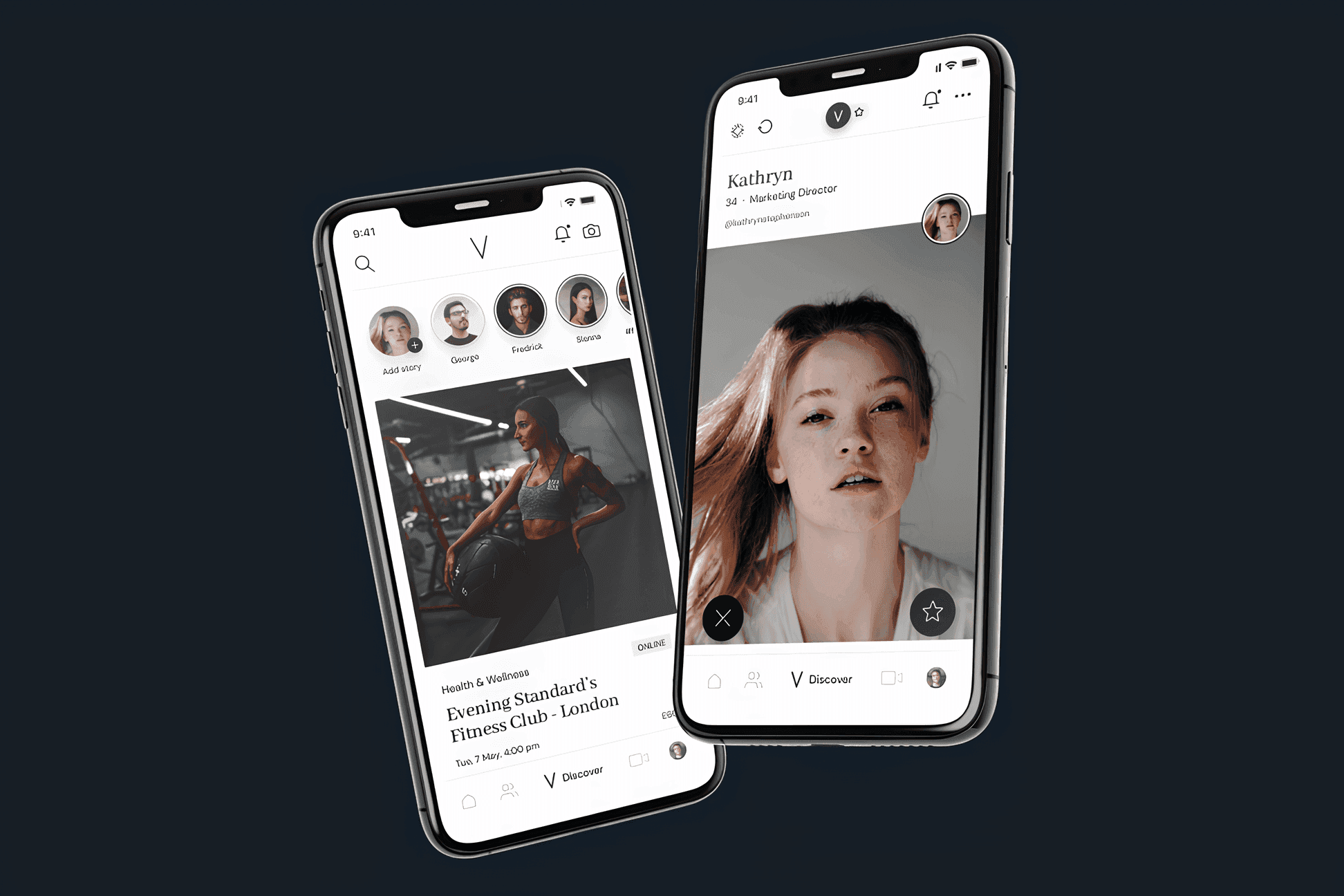 Social Media App Design for a Premium User Community