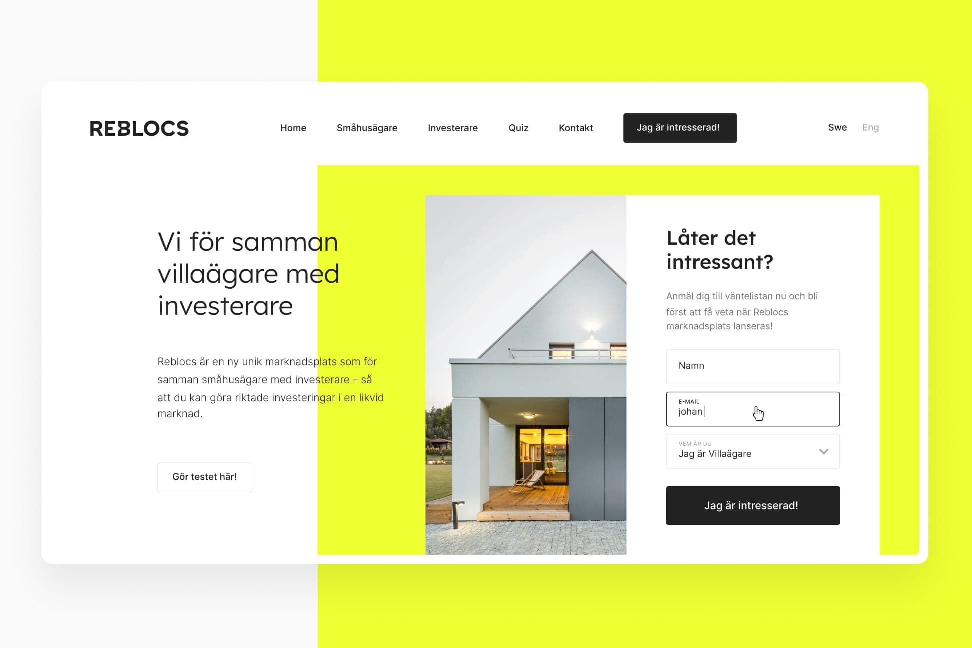 Fintech Website & Branding for a Real Estate Investment Marketplace