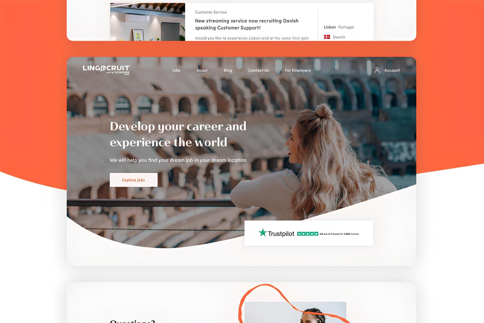 Web App for a Cross-Border Recruitment Platform