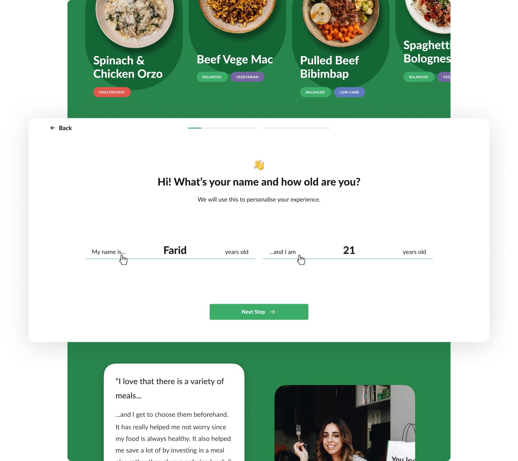 MEAL QUIZ
