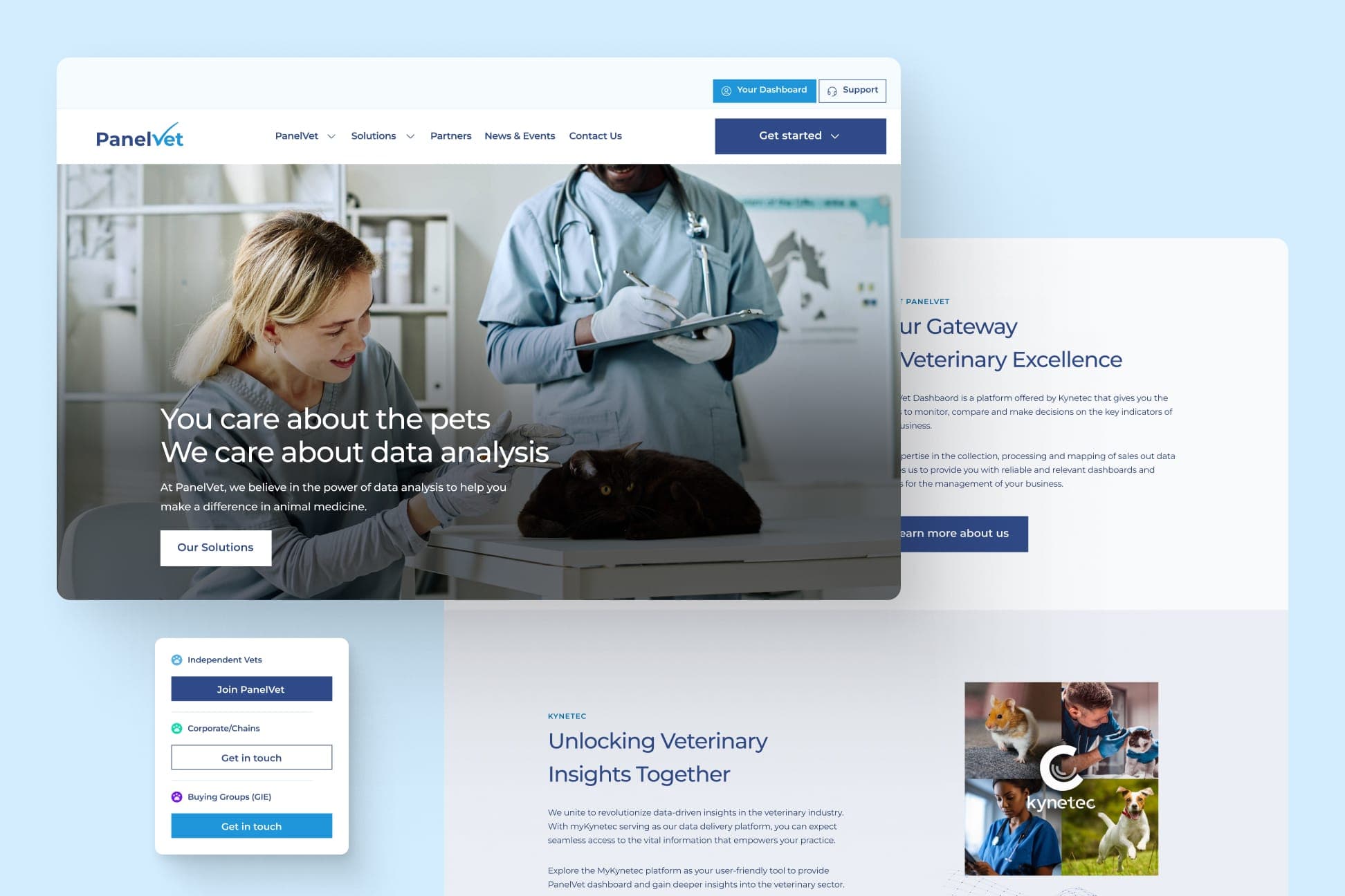 HubSpot Website for Veterinary Benchmarking Solutions