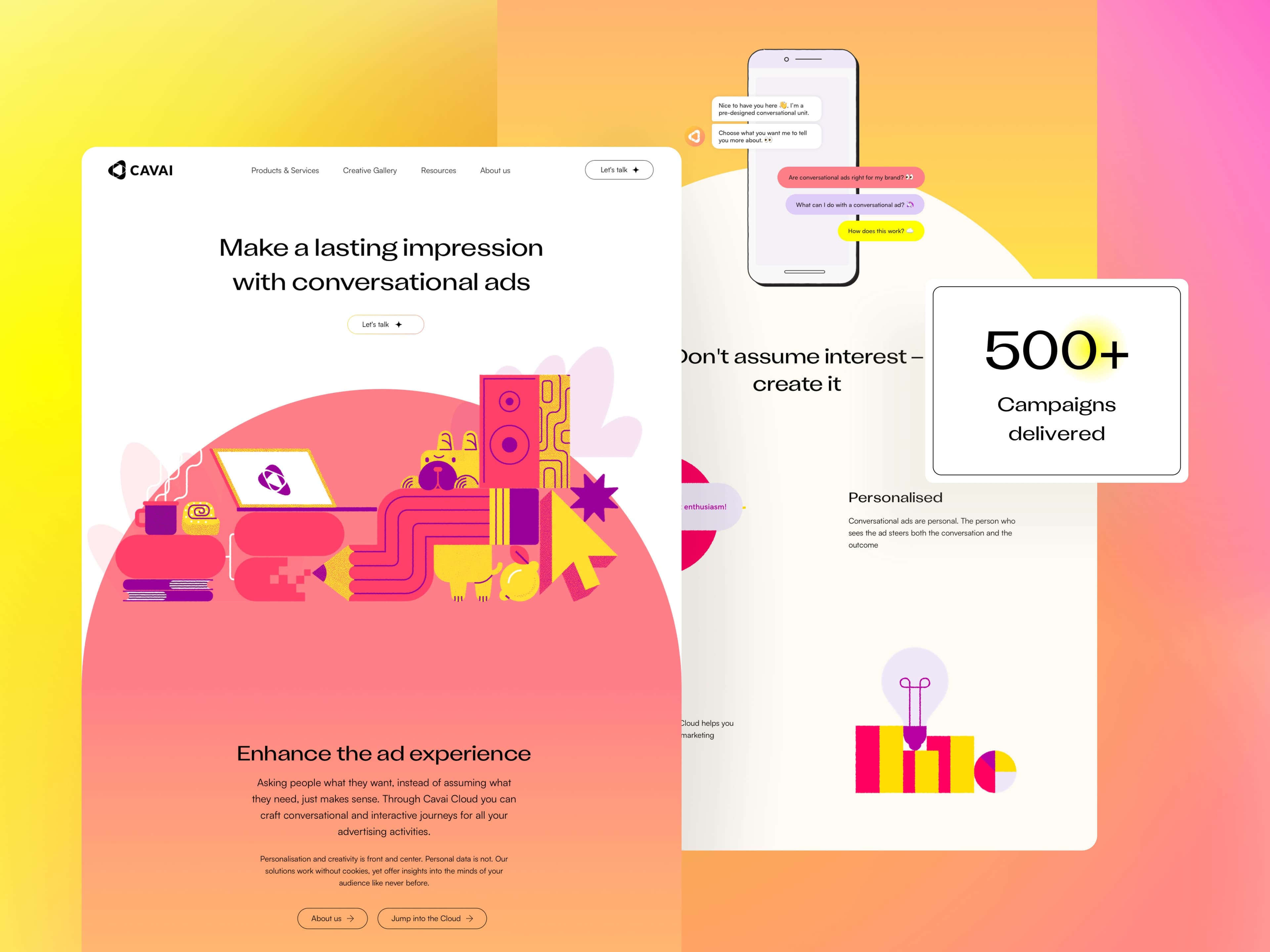 Headless Website Redesign for a Digital Advertising Platform